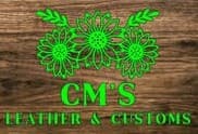 CM's Leather & Customs Logo